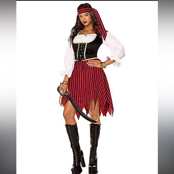 Spirit Halloween Other - Spirit Halloween Buccaneer Beauty Adult Women's Pirate Costume